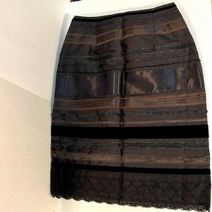 Elegant Multilayered Silk Skirt by Alfani
